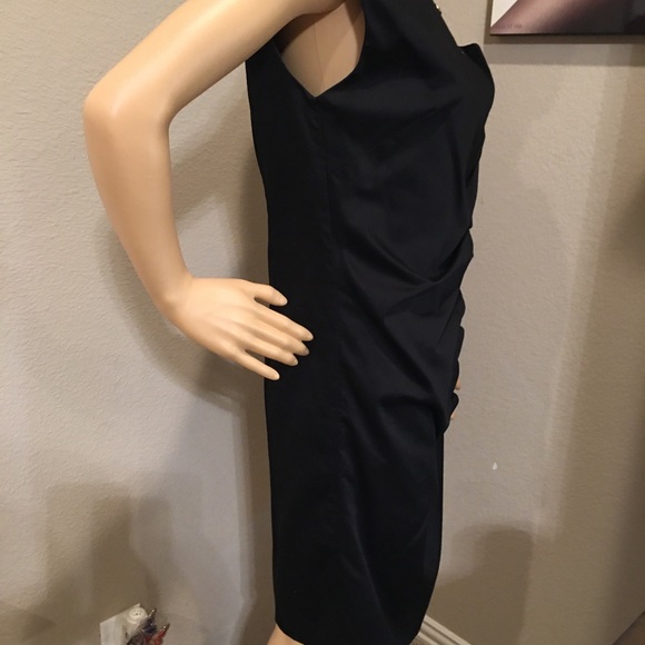 NWOT - RICHARD MALCOLM BLACK SLEEVLESS DRESS – SZ 4 - Picture 4 of 13